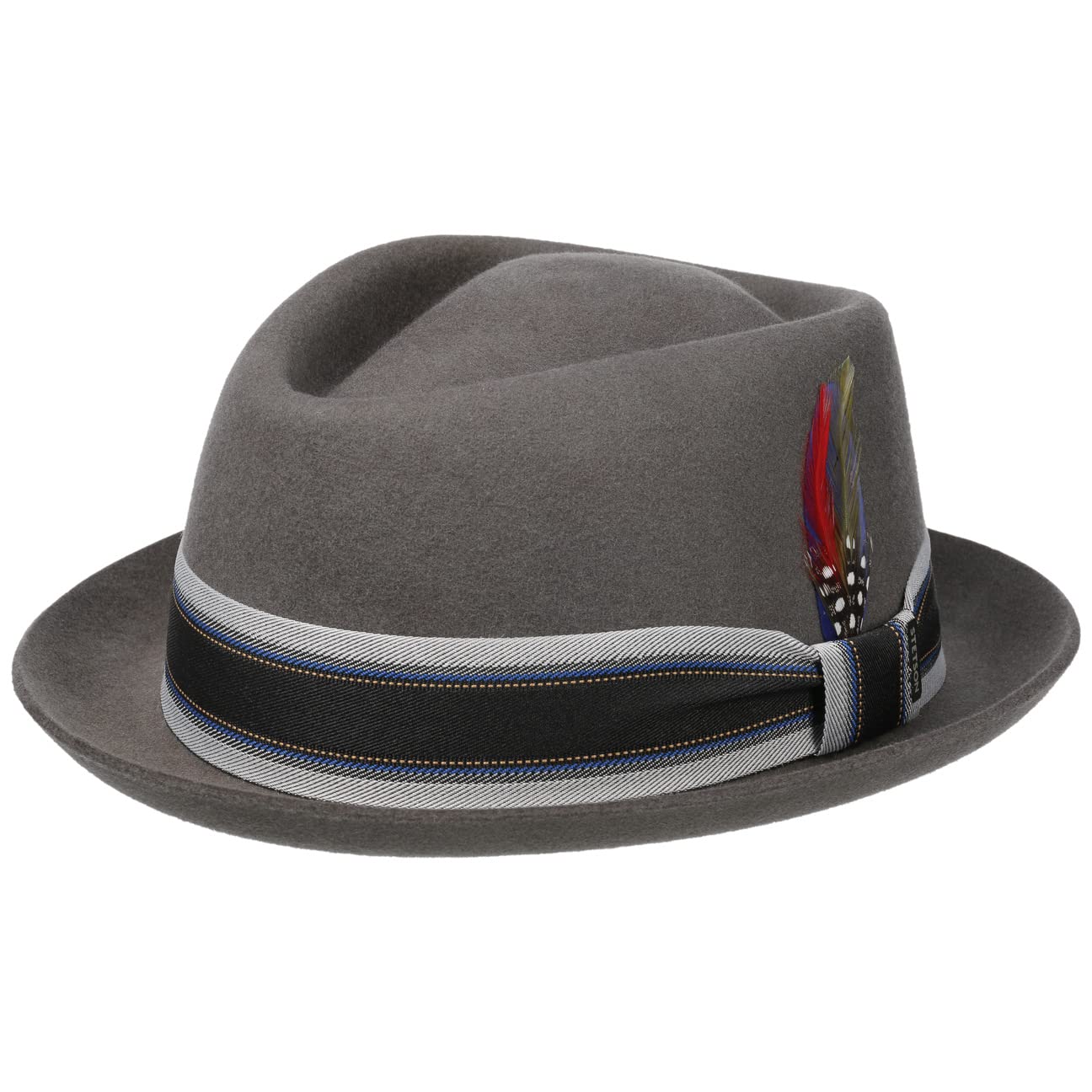 stetson-lancover-diamond-pork-pie-wollhut-schwarz-herren image 1