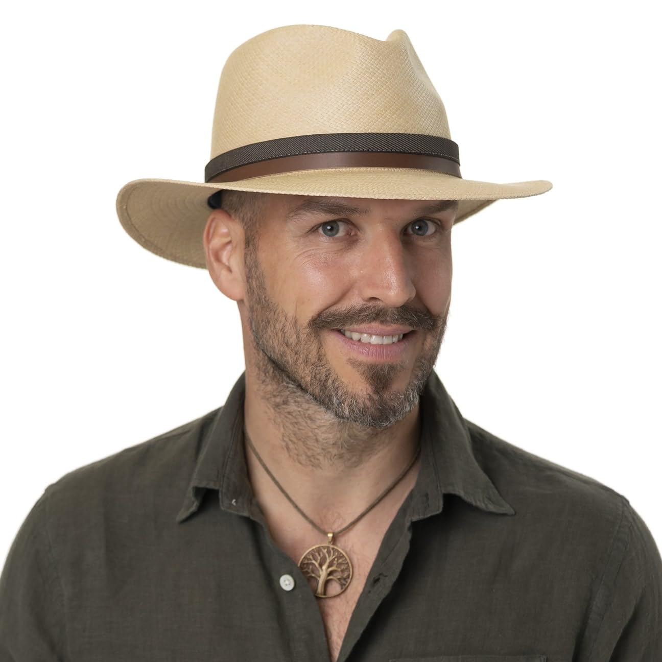 stetson-vermaron-traveller-panamahut-panamastroh-natur-lederband-made-in-ecuador image 3
