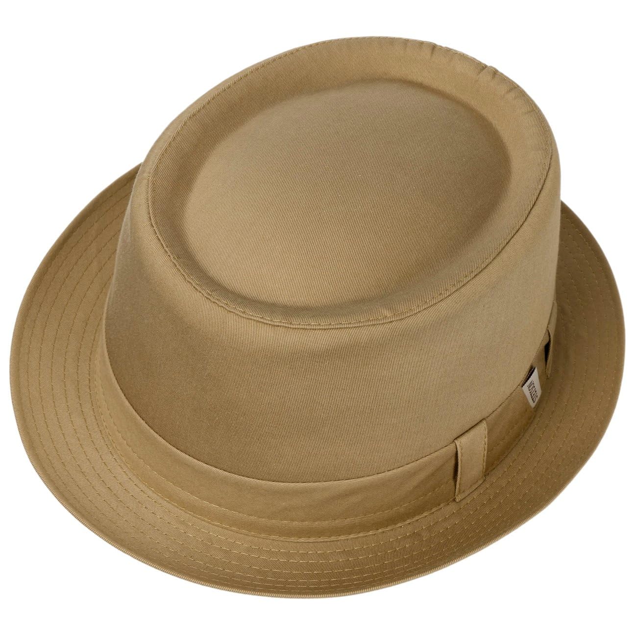 stetson-cotton-pork-pie-stoffhut-uni-made-in-italy image 3