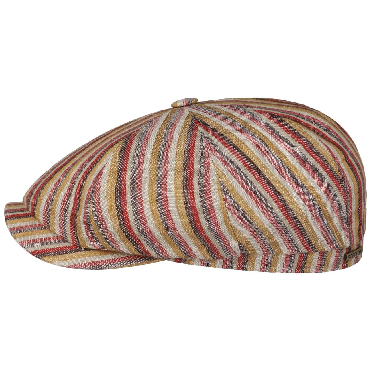 stetson-hatteras-flatcap-schirmm-tze-gestreift-aus-leinen-made-in-eu image 5