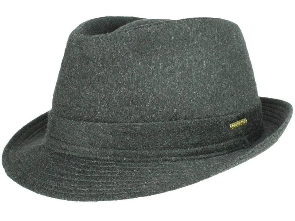 stetson-benavides-trilbyhut-aus-wolle-mit-teflon-anthrazit image 1