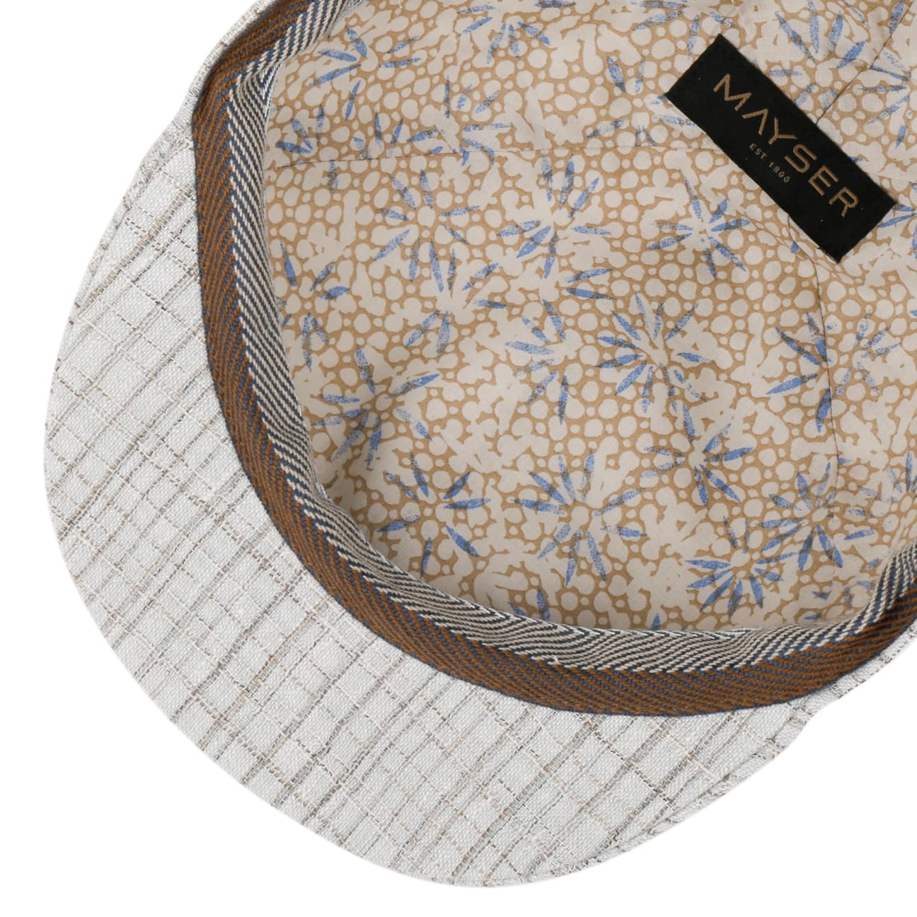 mayser-paddy-cipriota-flatcap-leinen-flatcap-mit-6-panel-schnitt image 4