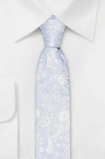 ascot-seidenkrawatte-paisley-hellblau-wei image 1