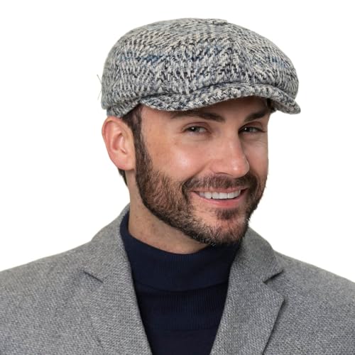 stetson-levico-flatcap-fischgrat-aus-schurwolle-handmade-in-germany image 8