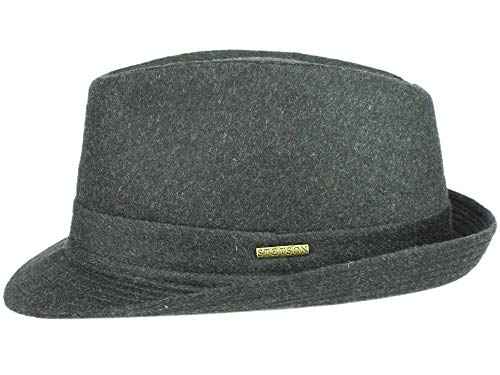 stetson-benavides-trilbyhut-aus-wolle-mit-teflon-anthrazit image 7