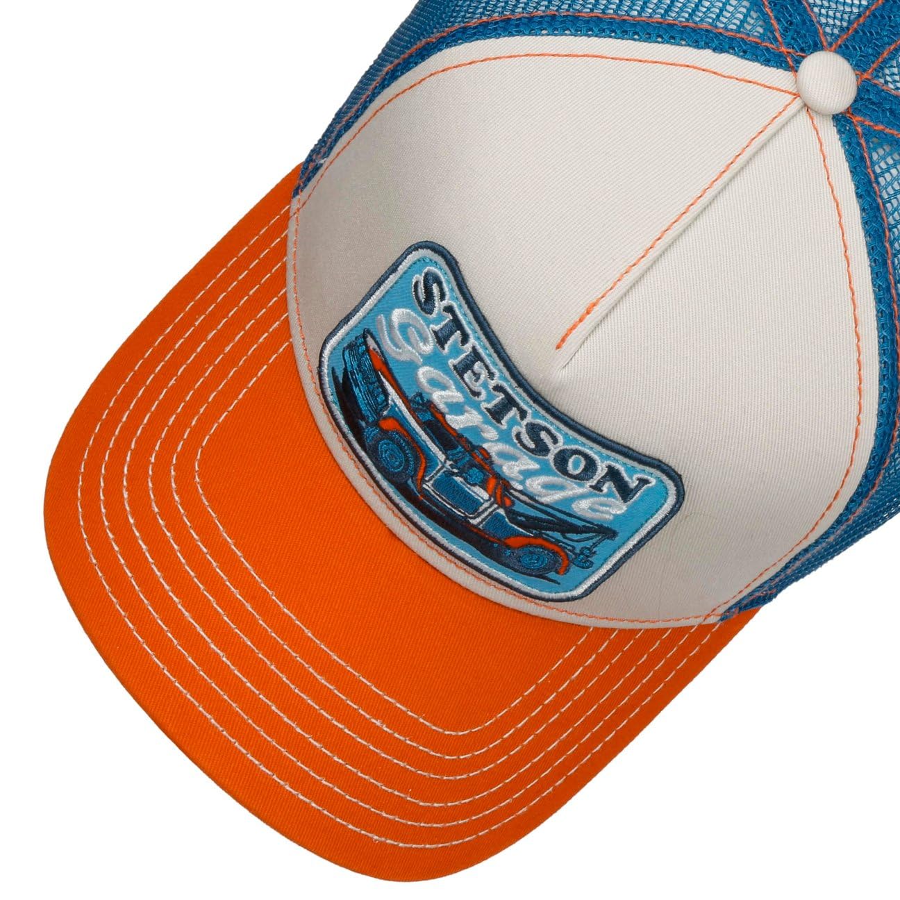 stetson-towing-service-trucker-cap-mit-mesh-r-ckseite-baumwollkappe image 3