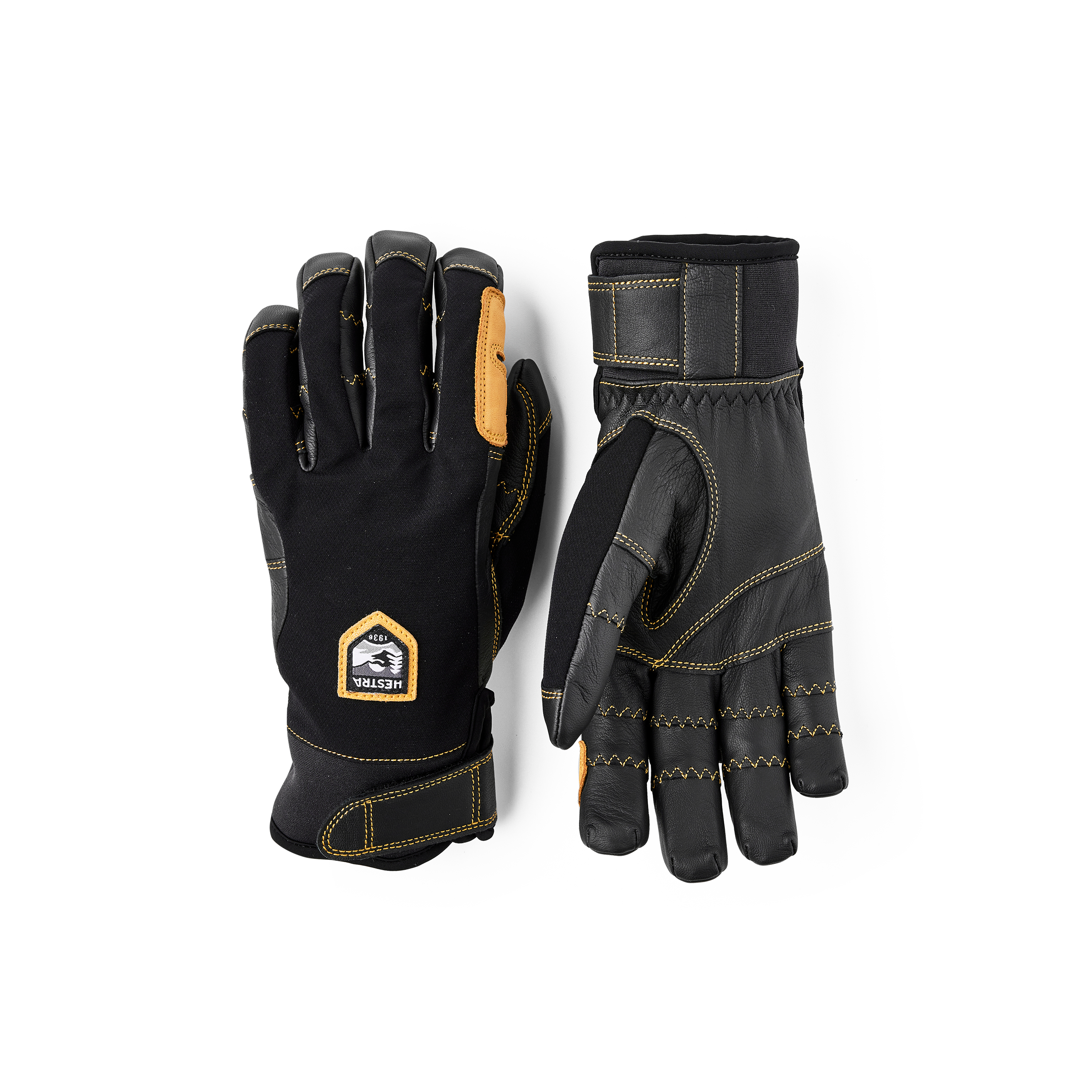hestra-ergo-grip-active-5-finger-handschuh-aus-ziegenleder image 1