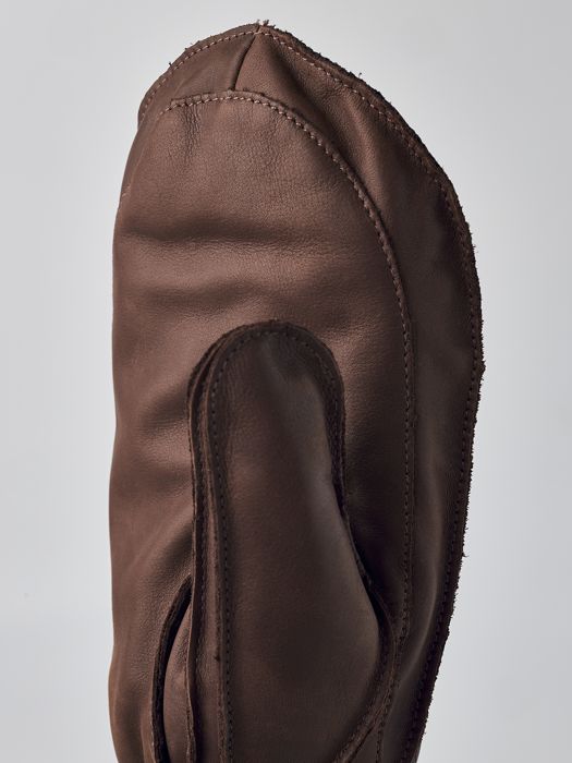 hestra-wakayama-mitt-fausthandschuh-ski-retro-leder image 3