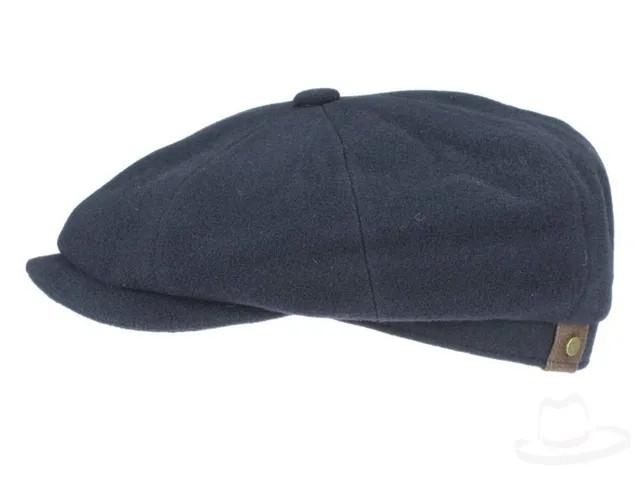 stetson-hatteras-flatcap-aus-schurwolle-und-kaschmir-marine-gr-e-60-cm image 1