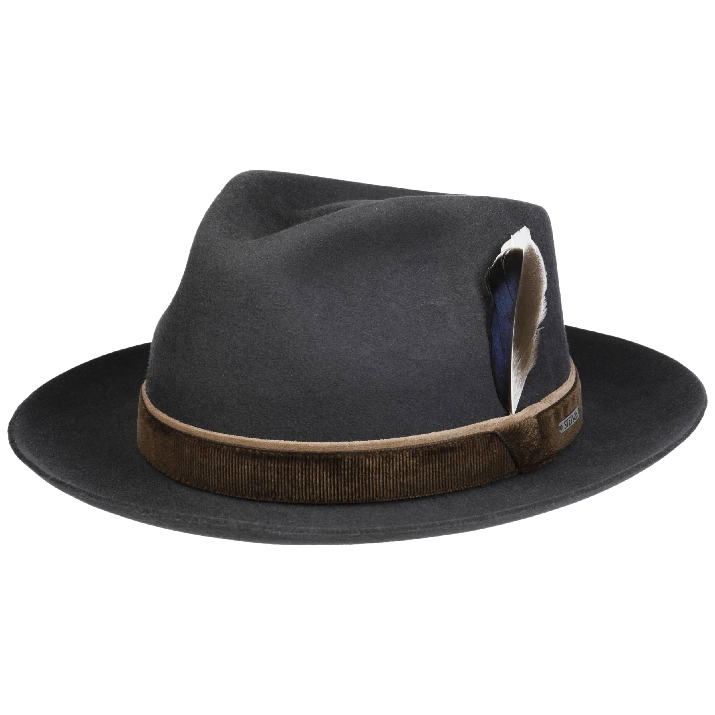 stetson-pinehurst-fedora-wollhut-bogartform-asahi-guard-f-r-herren image 1