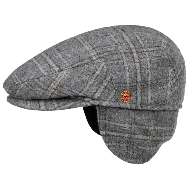 mayser-merlino-casual-flatcap-herren-merino-mit-ohrenklappen image 1