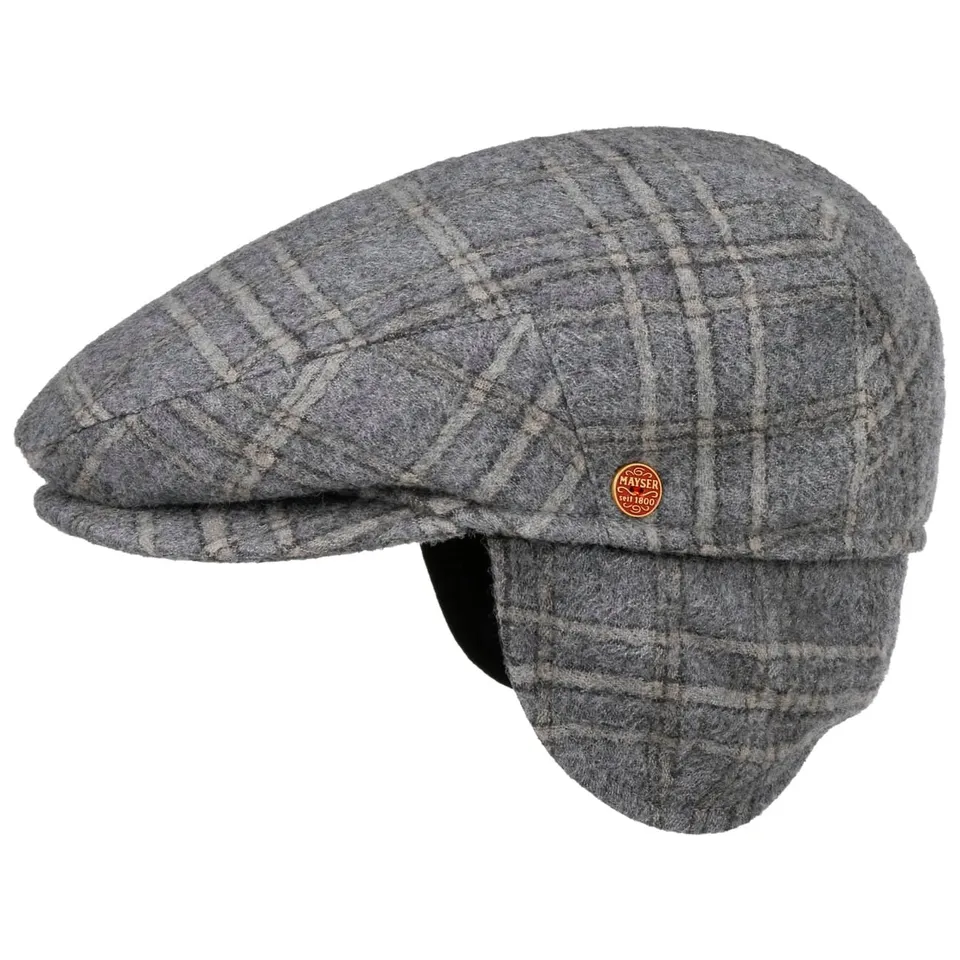 mayser-merlino-casual-flatcap-herren-merino-mit-ohrenklappen image 1