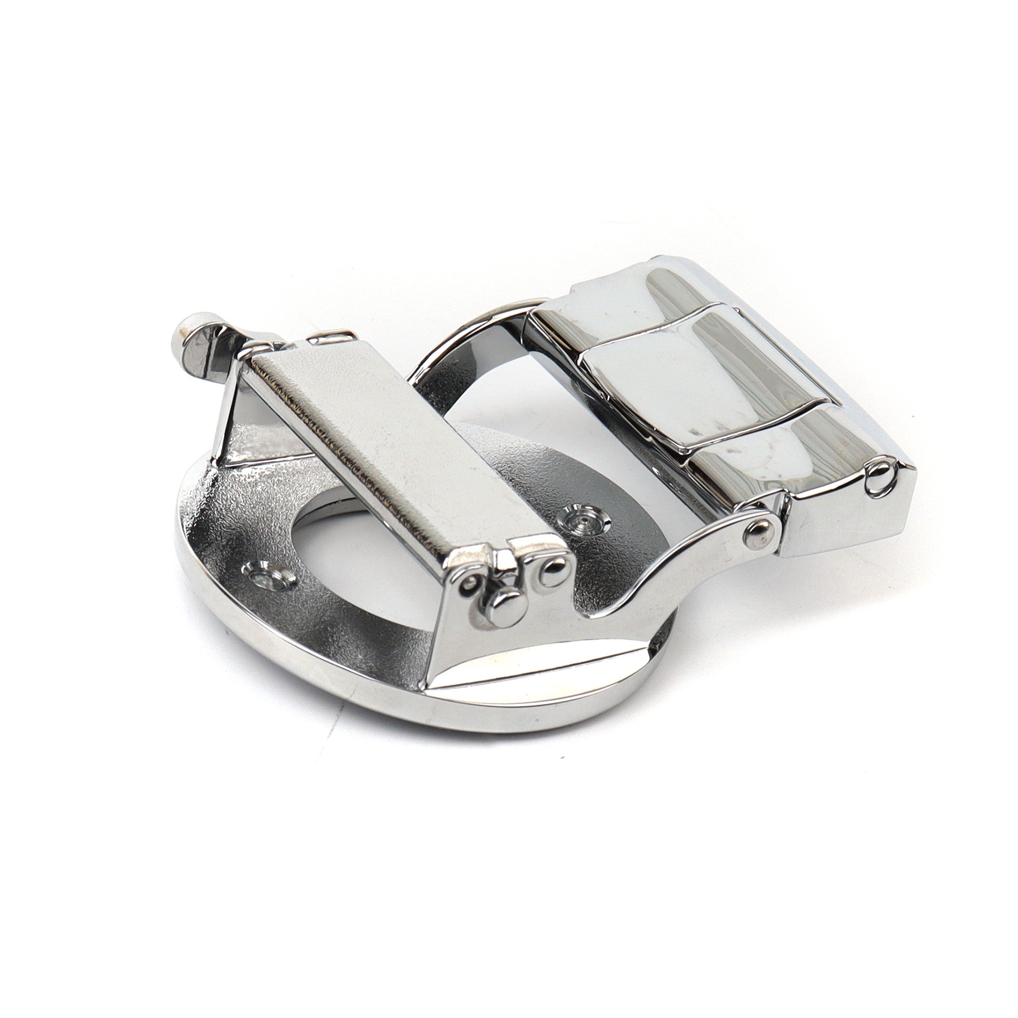 anthoni-crown-damen-lederg-rtel-1mrts-silber-echtleder-mit-runder-automatikschli image 3