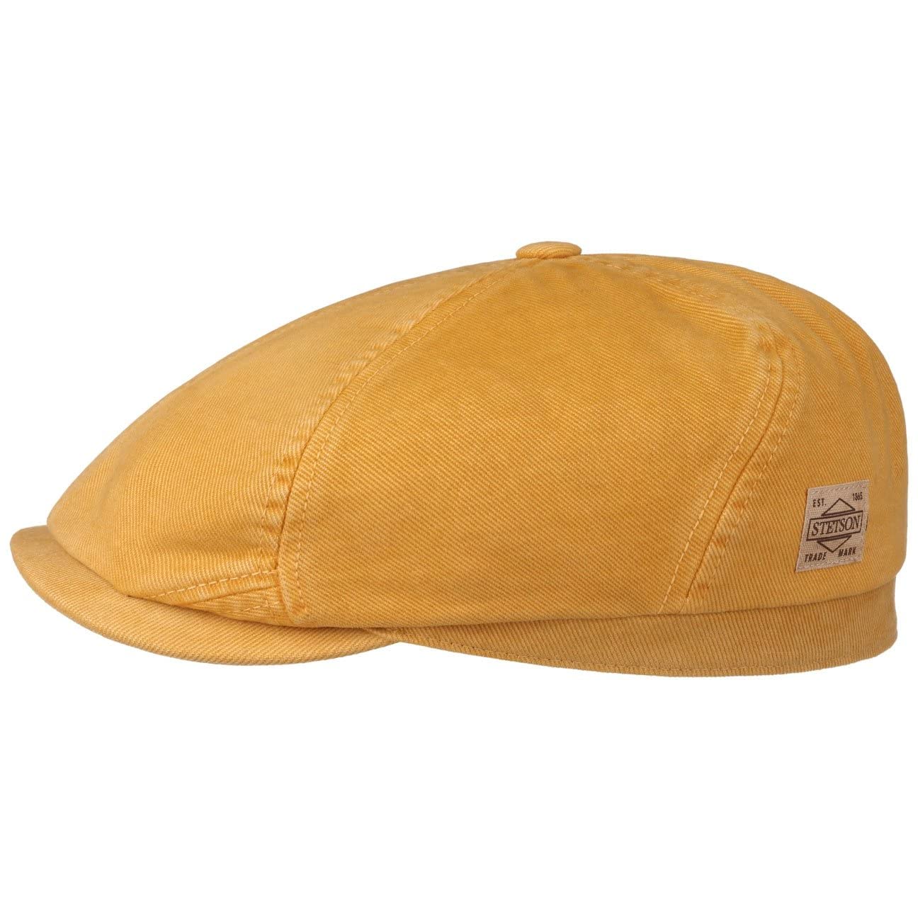 stetson-soft-cotton-flatcap-6-panel-design-baumwolle-herren-winterm-tze-herbst-w image 1