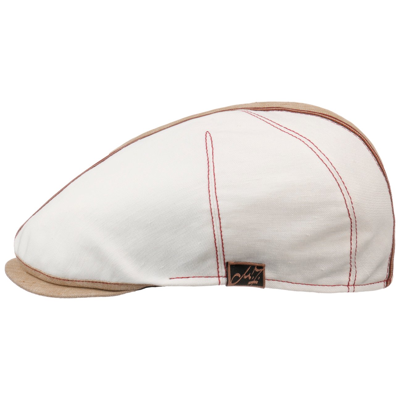 mayser-jenson-twotone-zechbauer-flatcap-leinen-baumwoll-flatcap-mit-futter image 2