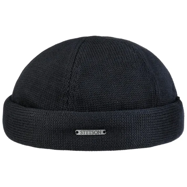 stetson-docker-strickm-tze-herren-100-baumwolle-gr-enverstellbar image 1