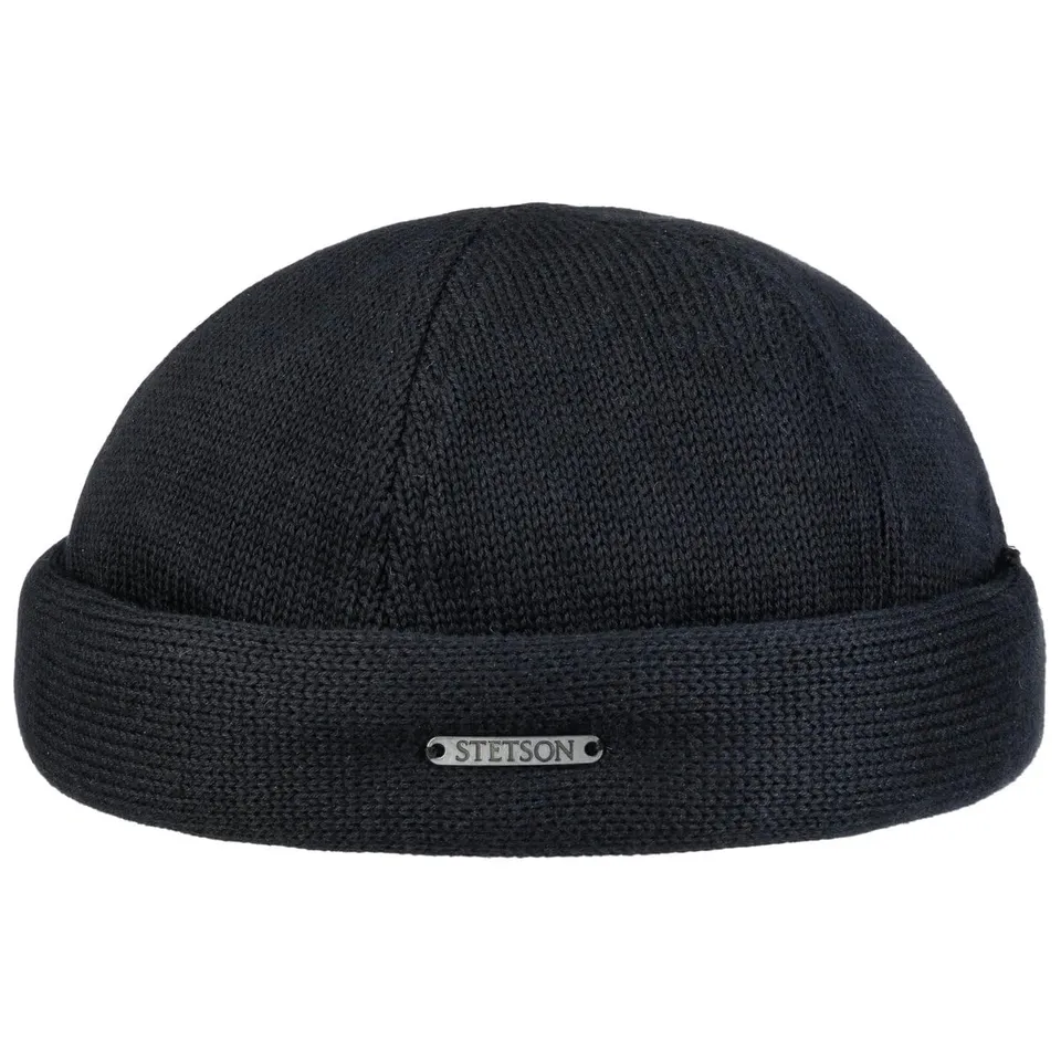 stetson-docker-strickm-tze-herren-100-baumwolle-gr-enverstellbar image 1