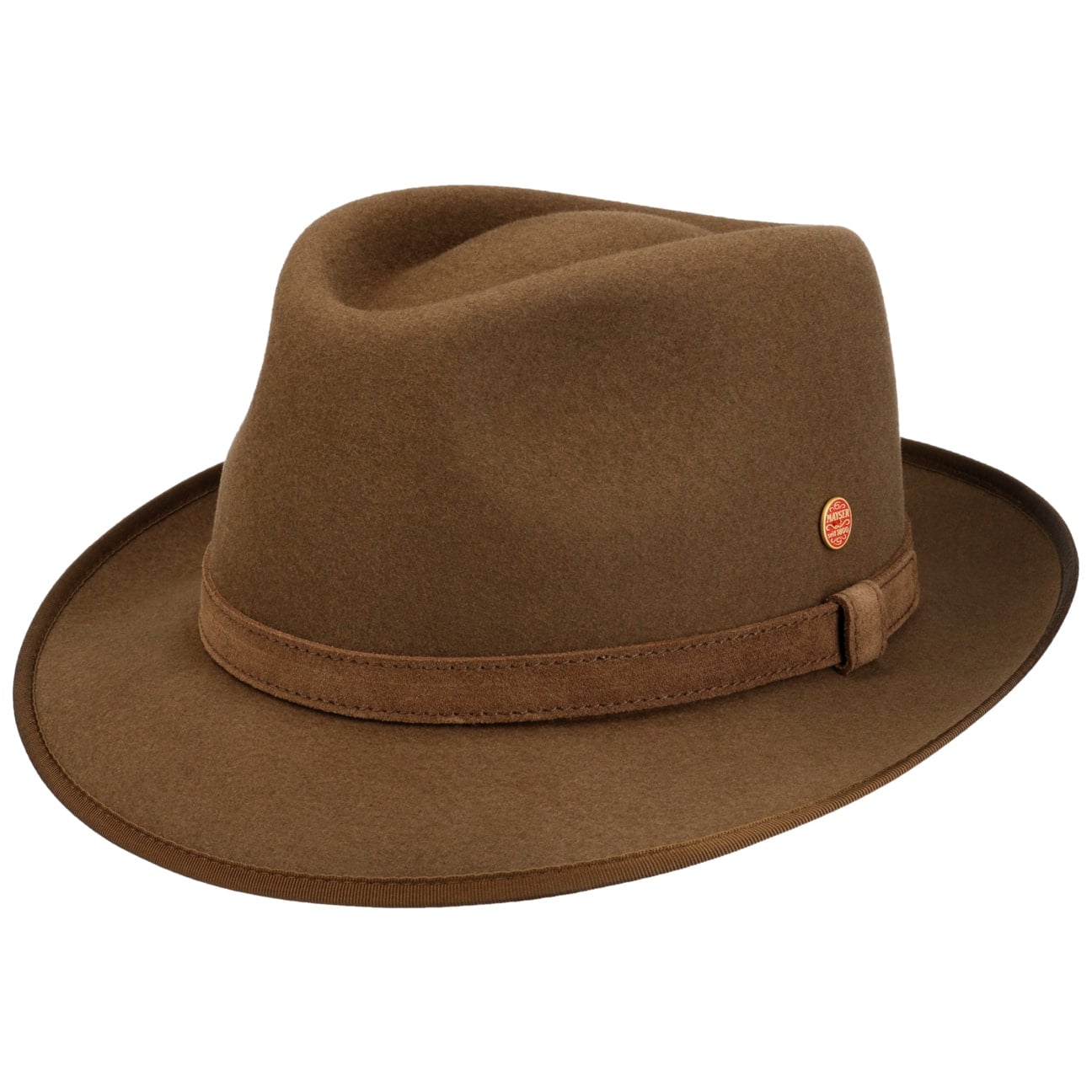 mayser-russell-haarfilzhut-trilby-mit-schmaler-krempe-und-lederband image 1