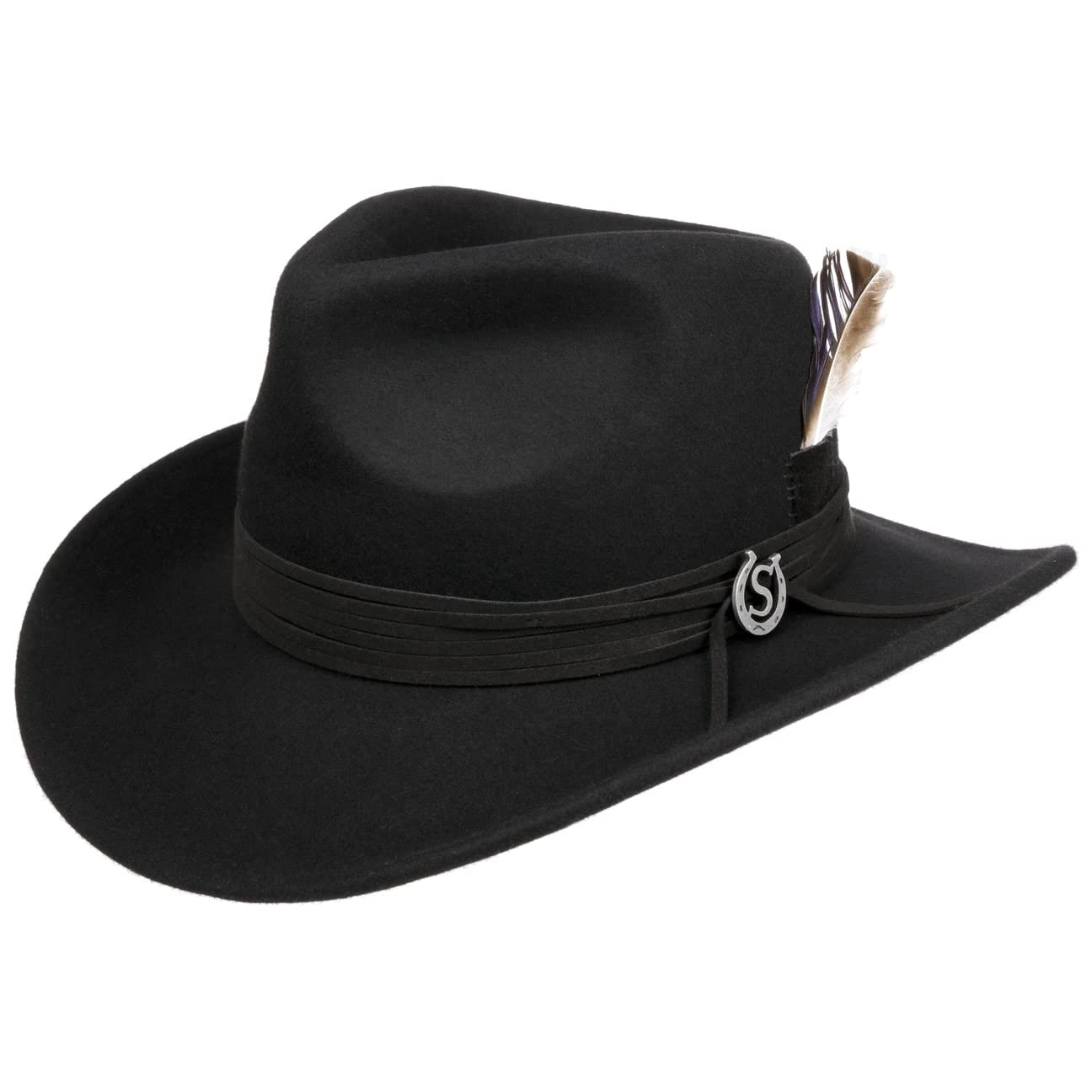 stetson-dennysville-western-wollhut-einfarbiger-cowboy-hut-wasserabweisender-fil image 1