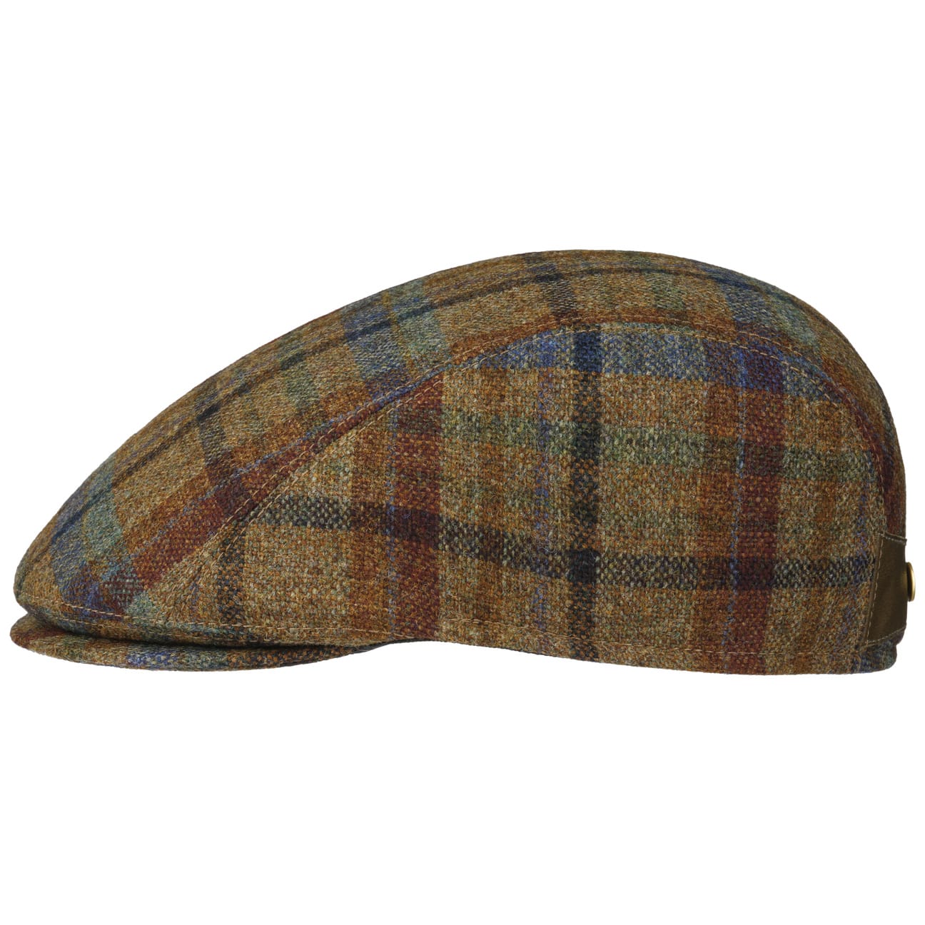 mayser-lennart-check-shetland-flatcap-schurwolle-flatcap-mit-karo image 2
