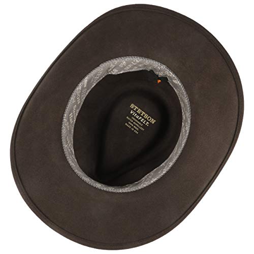 stetson-chasney-western-vitafelt-cowboyhut-made-in-usa-dunkelbraun-s-54-55-cm image 7