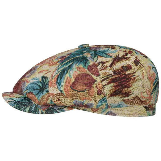 stetson-hatteras-hawaii-jacquard-flatcap-uv-schutz image 1