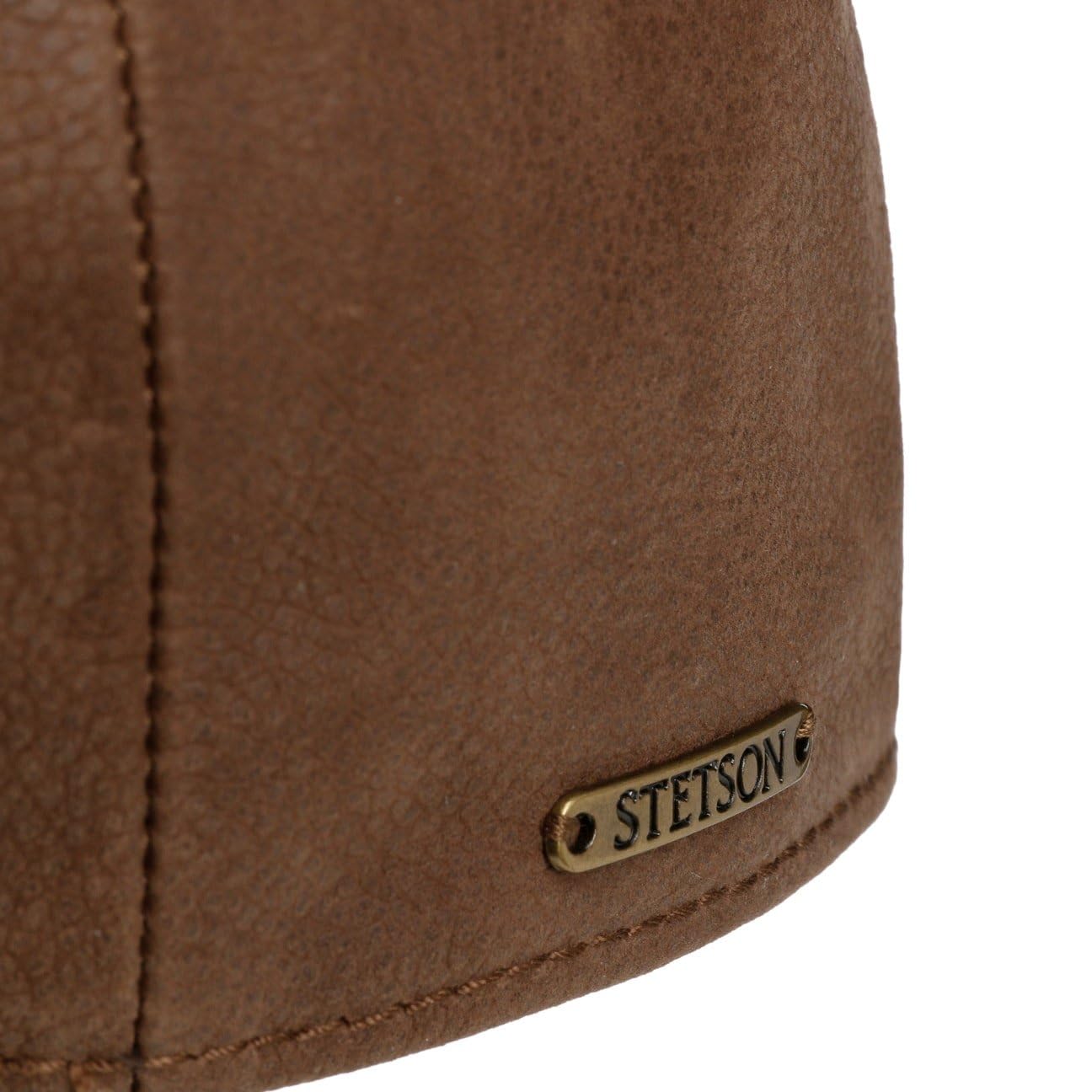 stetson-kent-calf-leather-flatcap-lederm-tze-braun image 5