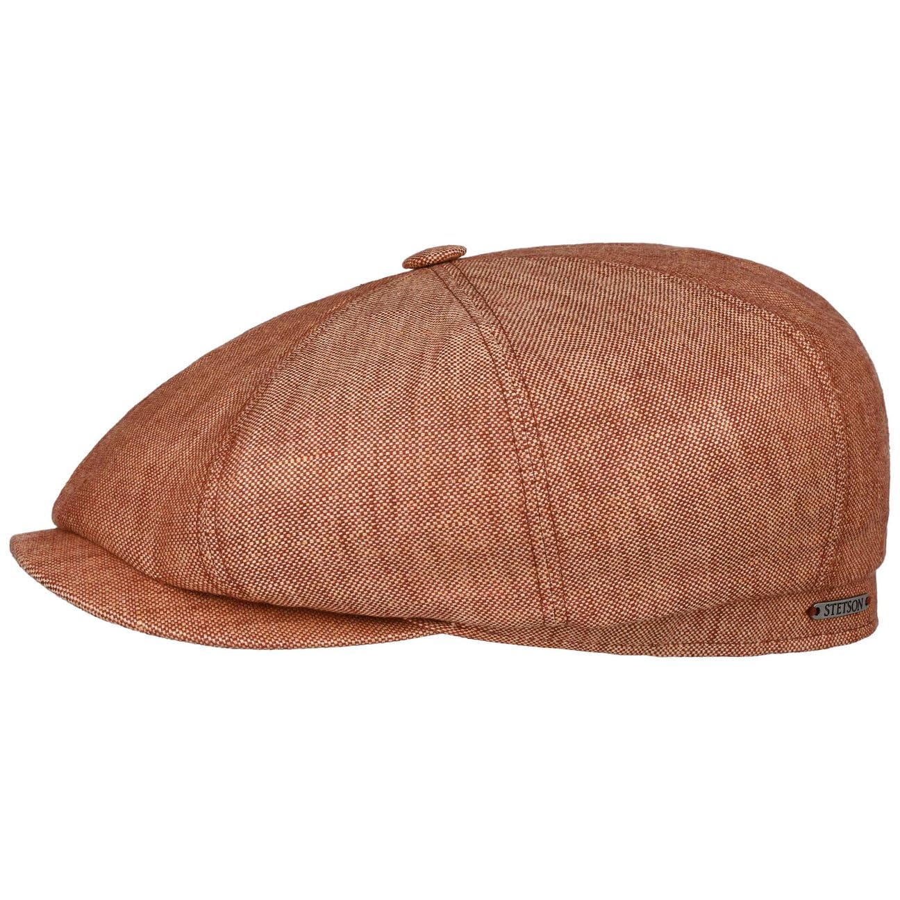 stetson-hatteras-classic-flatcap-aus-leinen-meliert-mit-6-cm-schirm image 1