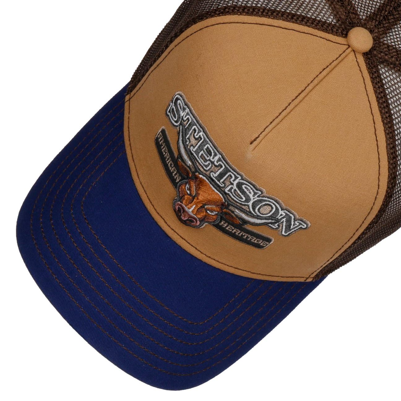 stetson-new-pure-life-trucker-cap-herren-mehrfarbig-baumwolle-mesh image 3