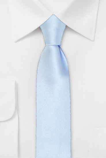 ascot-krawatte-uni-satin-helles-stahlblau-7-5-x-150-cm-seide image 1