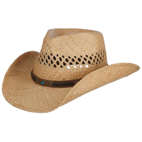 stetson-rifterson-westernhut-herren-raffiastroh-mit-garniturband image 6