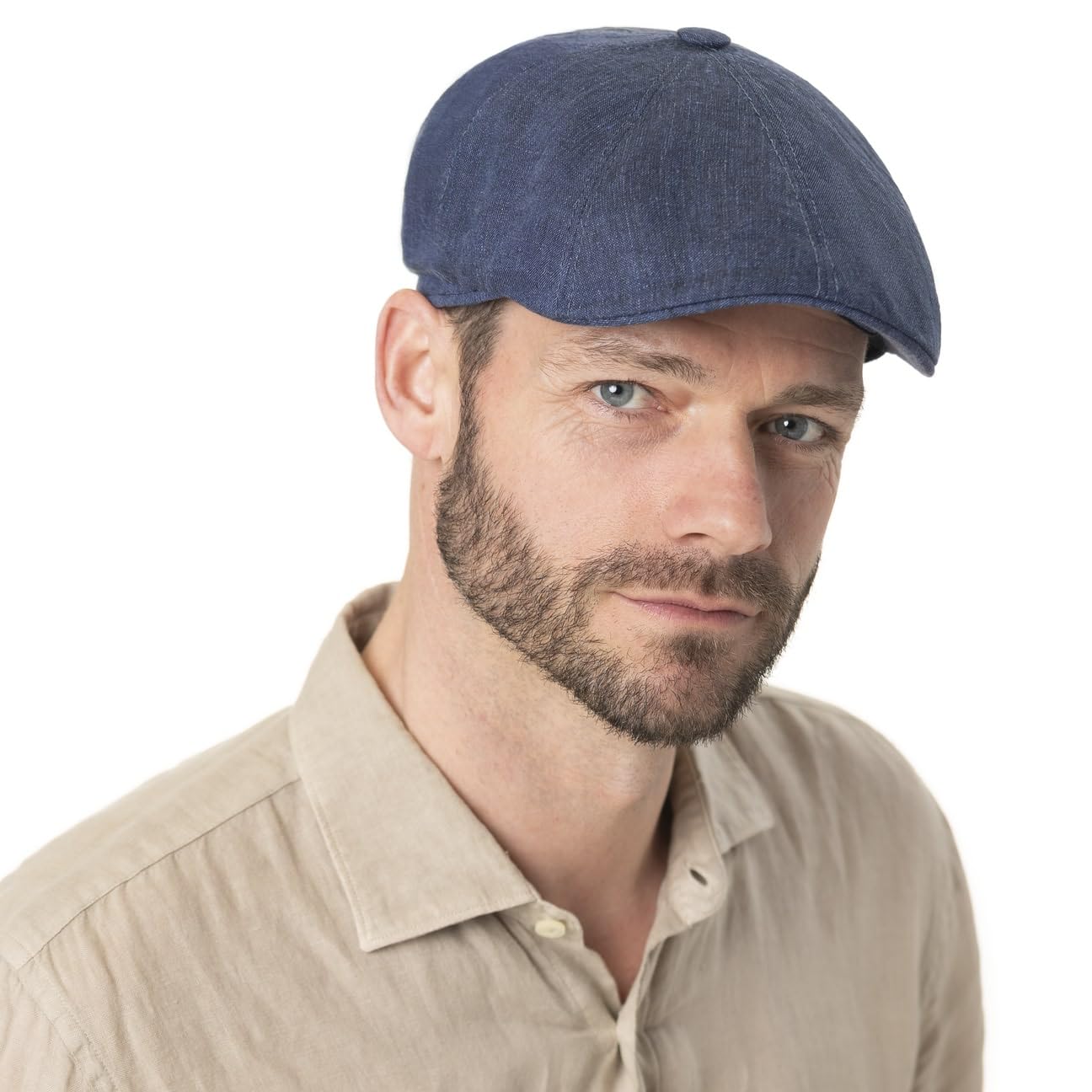 stetson-bricksford-flatcap-herren-leinenflatcap-made-in-germany-sommer image 2