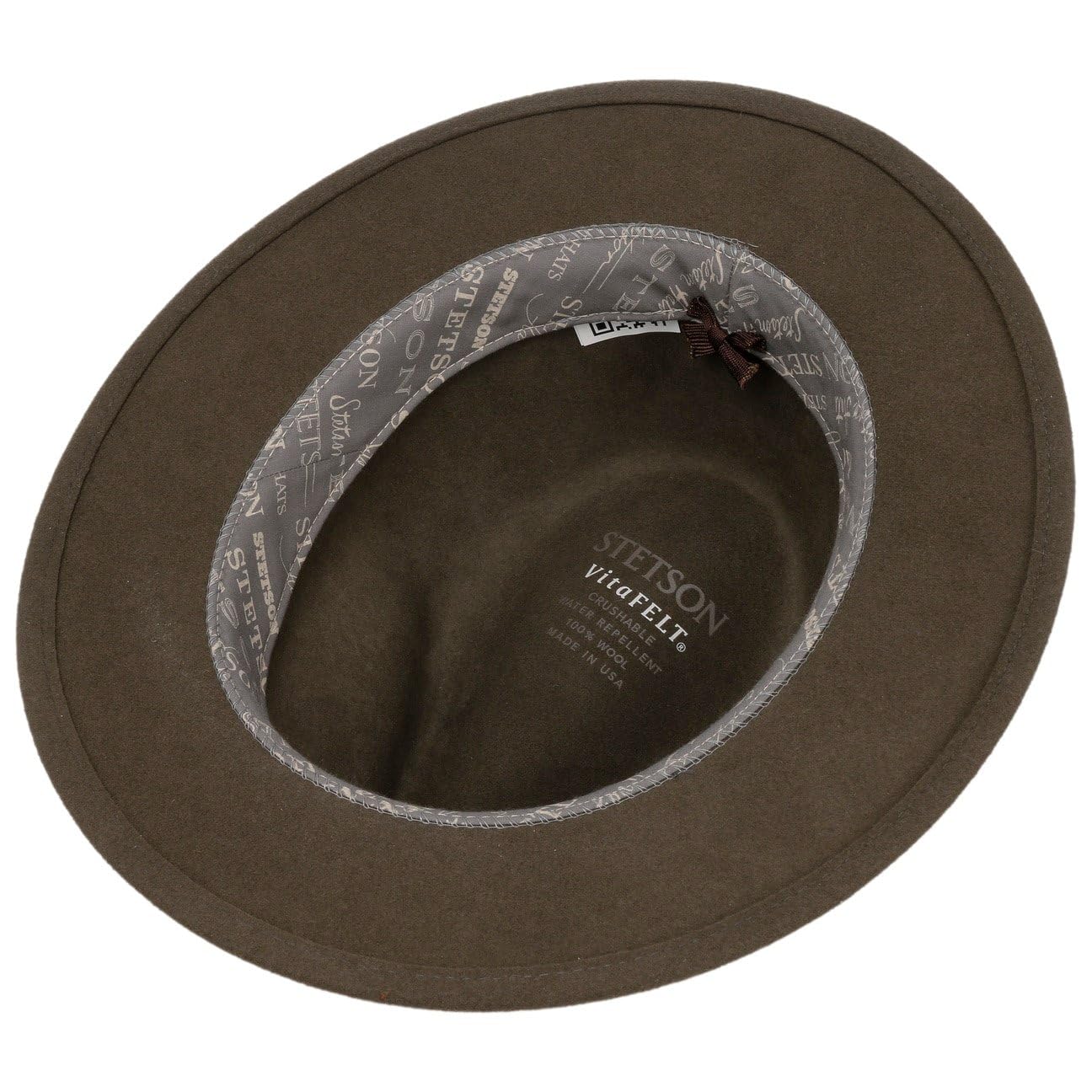 stetson-traveller-vitafelt-wollhut-mit-federn-outdoor-filzhut-made-in-usa image 3