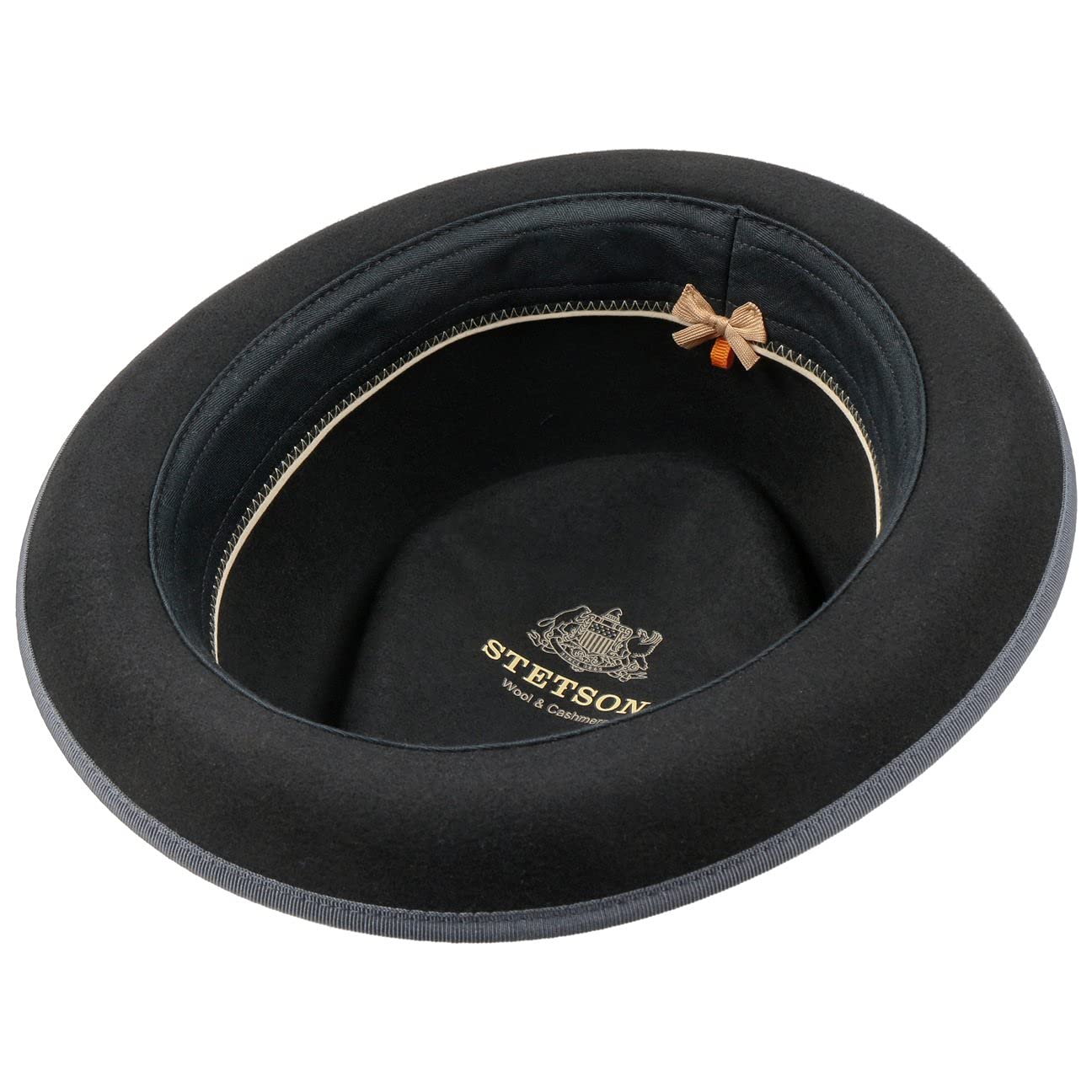 stetson-hulett-diamond-pork-pie-wollhut-mit-kaschmir-anteil-und-ripsband image 3