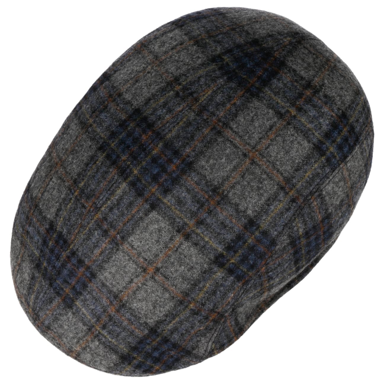 mayser-lennart-shetland-check-flatcap-schurwolle image 3