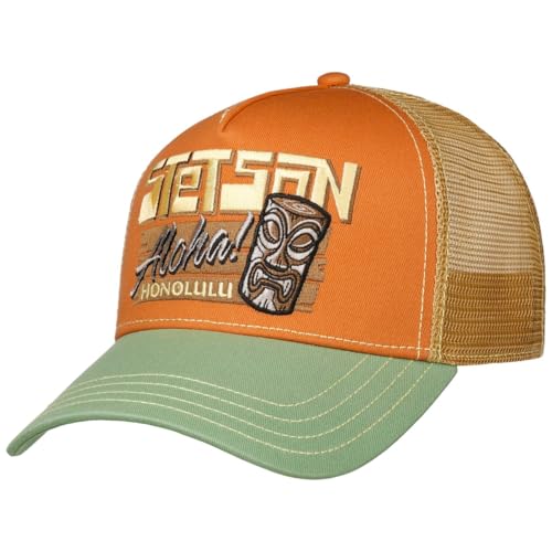 stetson-aloha-honolulu-truckercap-snapback-baumwolle-mesh image 8