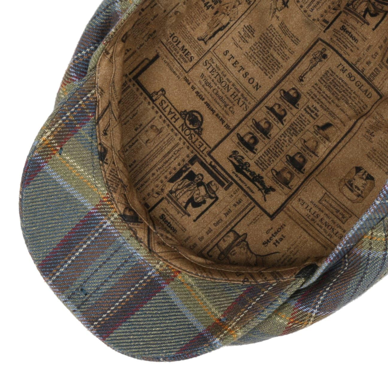 stetson-bornestead-driver-flatcap-100-leinen-made-in-germany image 3