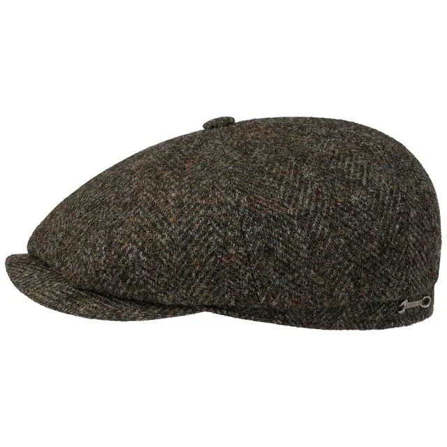 stetson-hatteras-hahnentritt-wollcap-schirmm-tze-made-in-eu-herren image 1