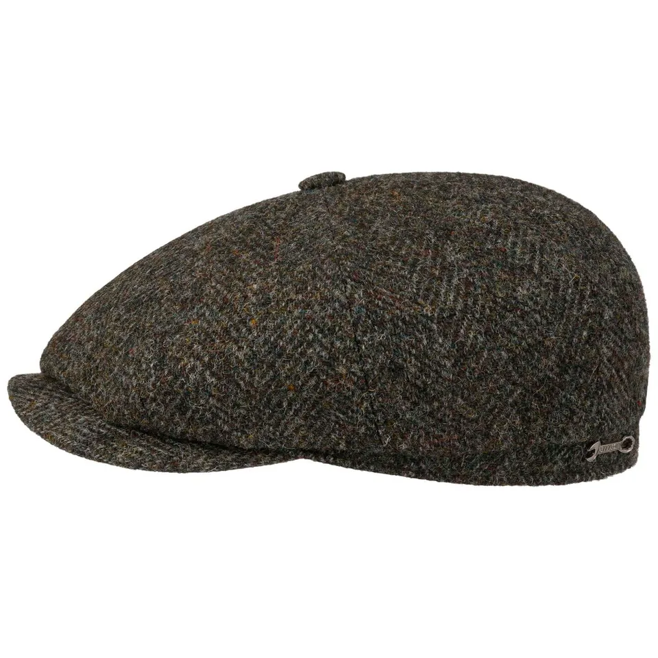 stetson-hatteras-hahnentritt-wollcap-schirmm-tze-made-in-eu-herren image 1