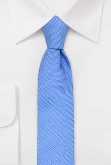 ascot-krawatte-uni-strukturiert-hellblau-7-5-cm-x-150-cm-seide image 1