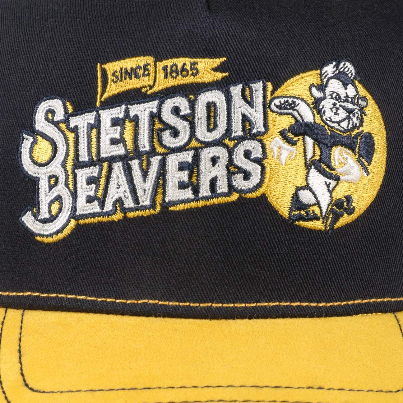 stetson-football-beavers-trucker-cap-snapback-grau-blau-one-size image 6