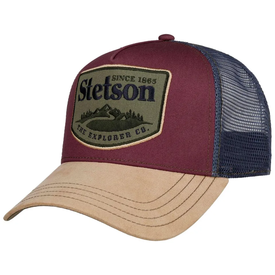 stetson-the-explorer-co-truckercap-snapback-mesh-baumwolle image 1