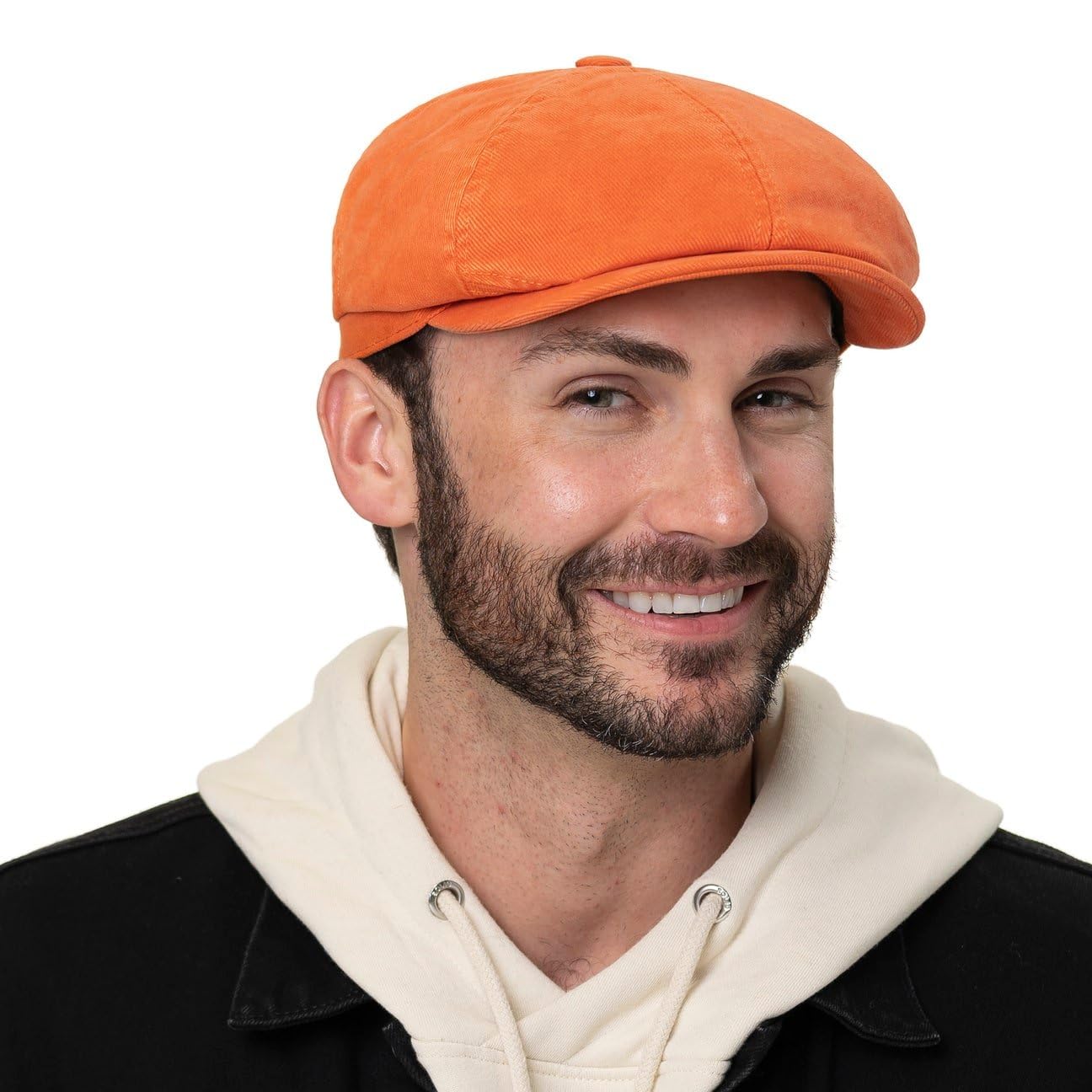 stetson-soft-cotton-flatcap-6-panel-design-baumwolle-herren-winterm-tze-herbst-w image 2