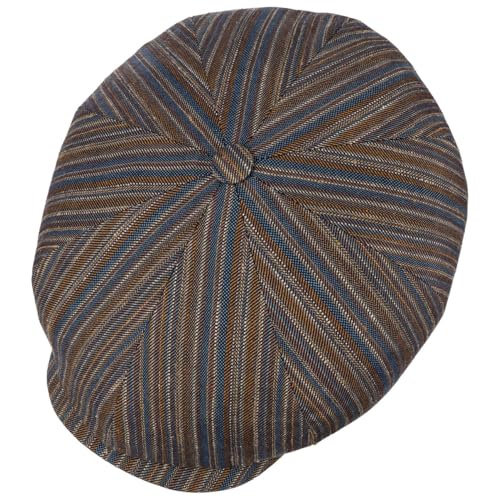 stetson-stripe-barista-8-panel-flatcap-schirmm-tze-gestreift-mehrfarbig-made-in- image 6