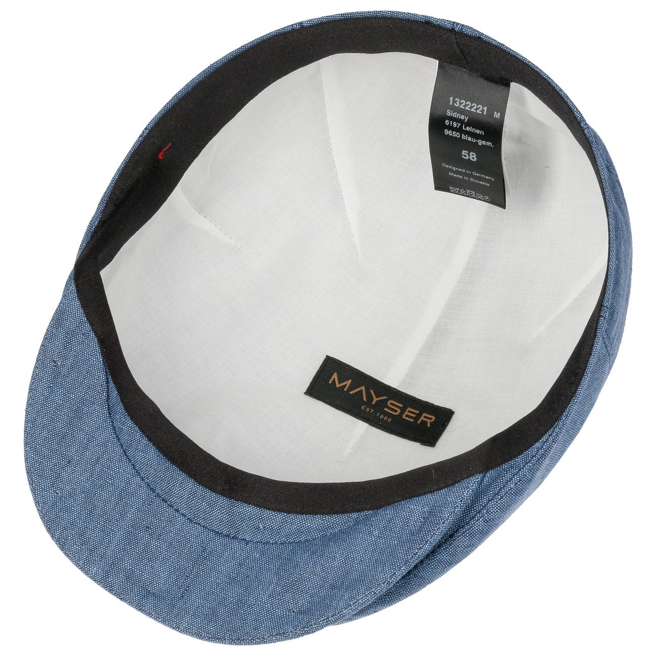 mayser-sidney-leinen-flatcap-herren image 8