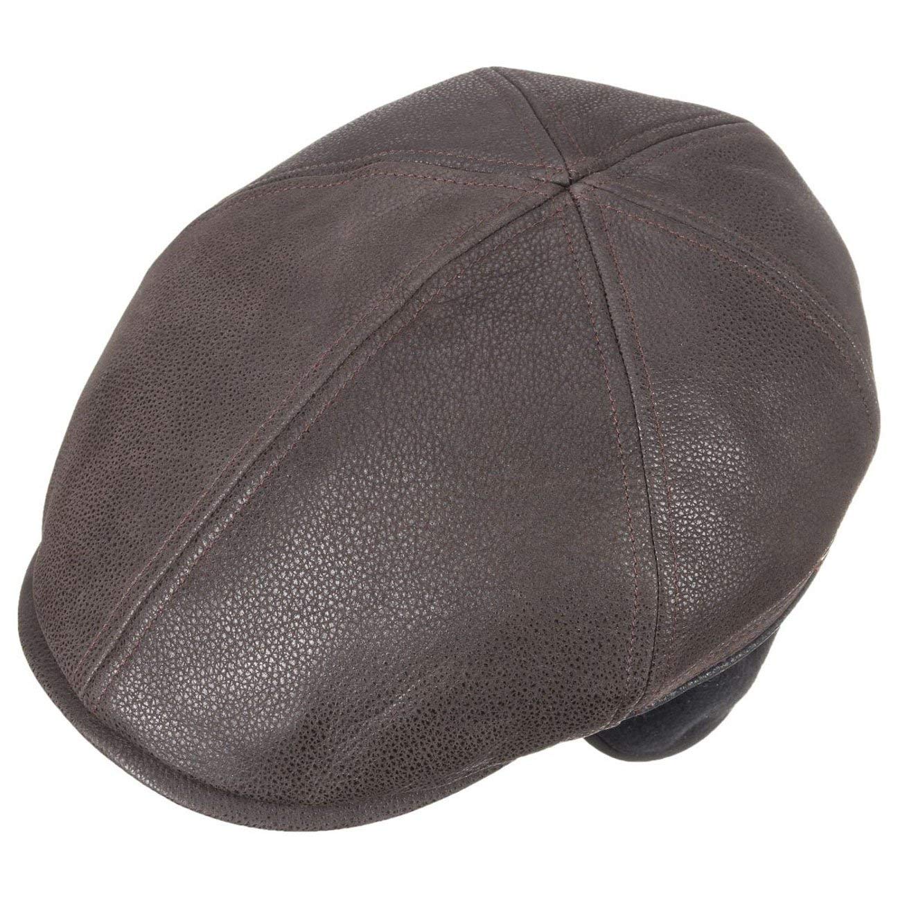 stetson-redding-earflap-flatcap-ledercap-mit-fleecefutter-herren-herbst-winter image 2