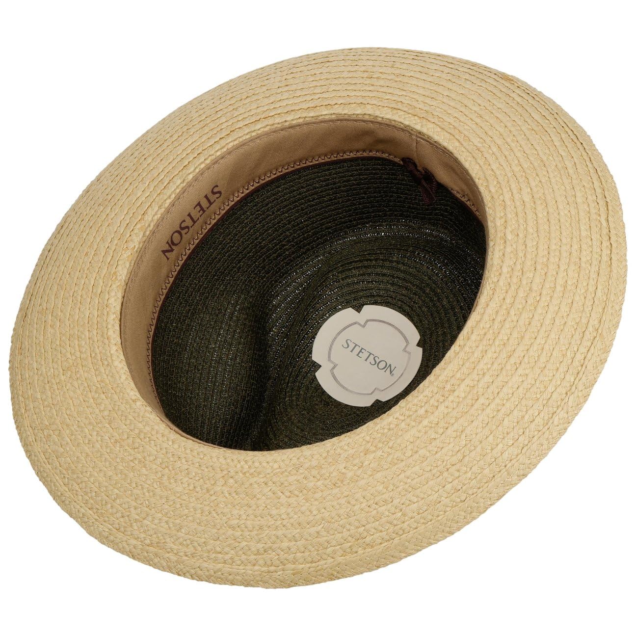 stetson-fedora-strohhut-toyo-raffia-ripsband-mehrfarbig-damen-herren image 3