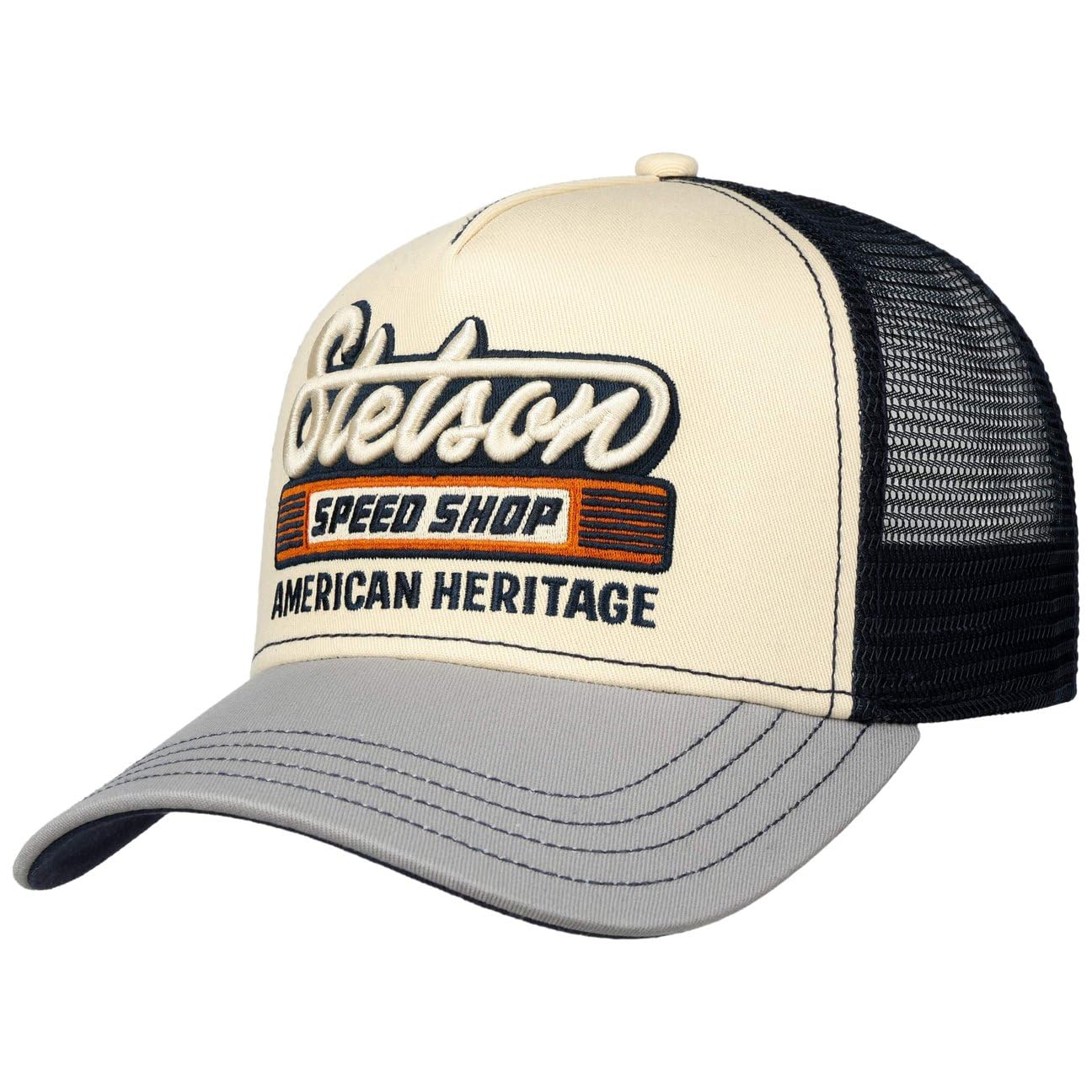 stetson-speed-shop-truckercap-snapback-herren image 1