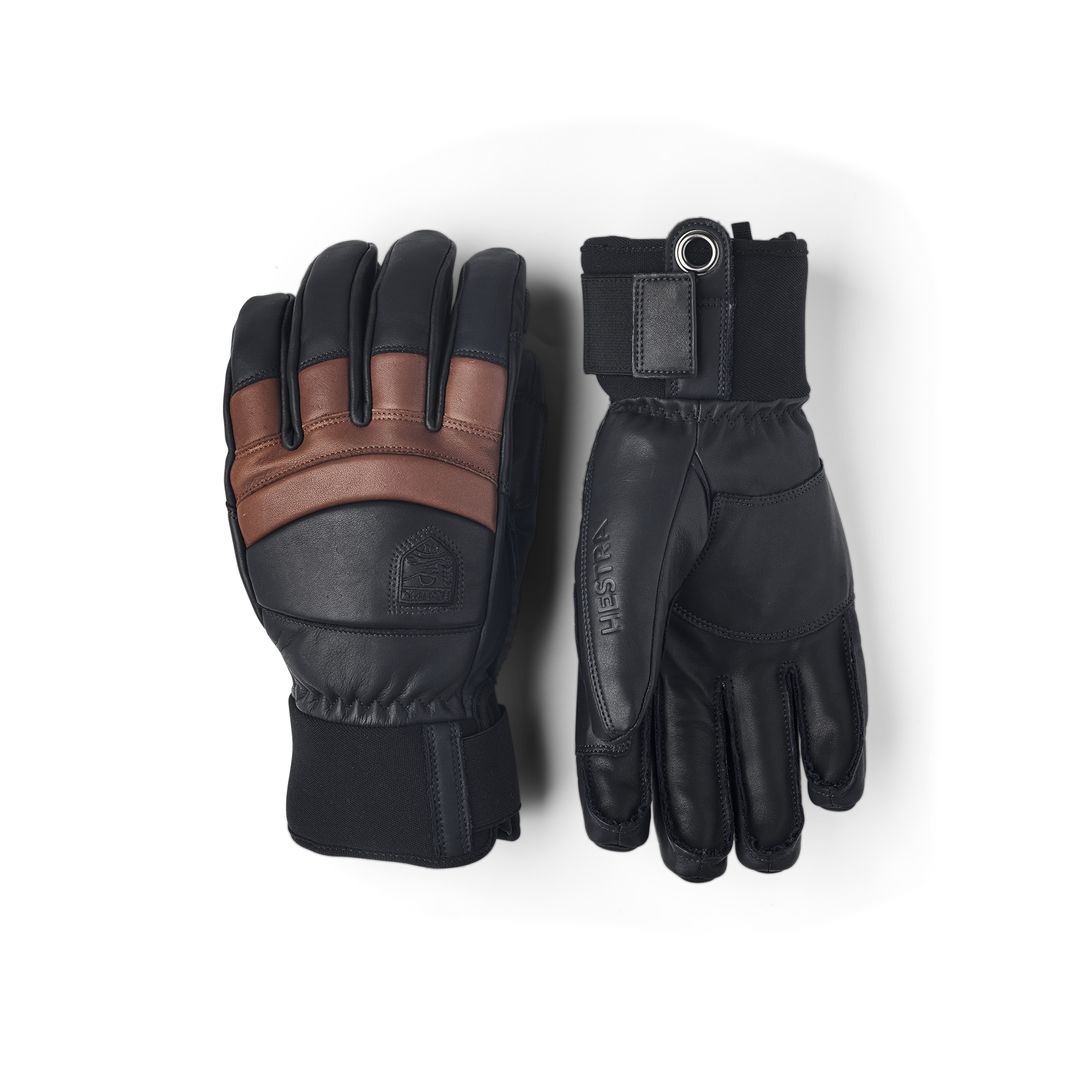 hestra-fall-line-5-finger-skihandschuh-leder image 2