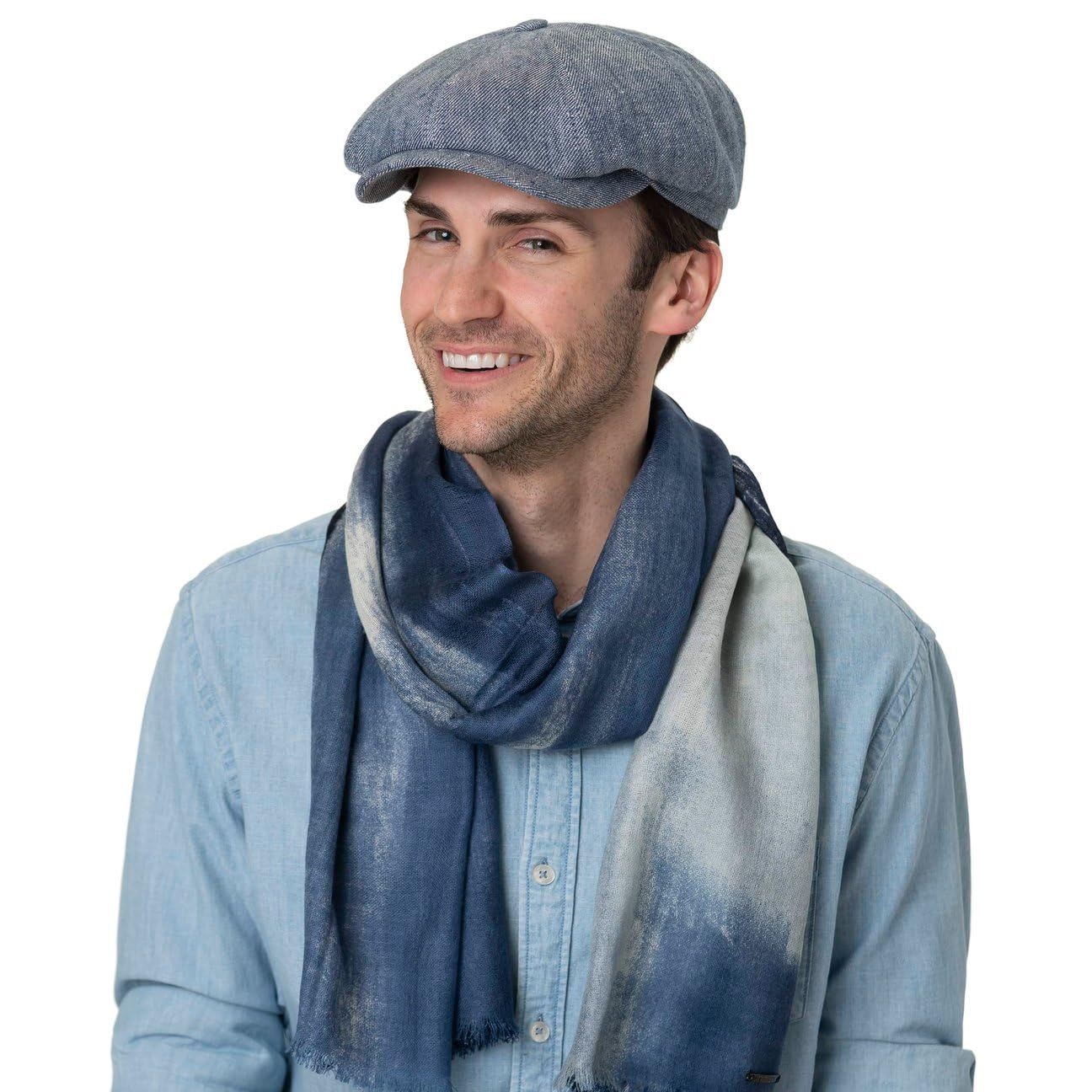 stetson-light-wollschal-mehrfarbig-mit-fransen-100-wolle-f-r-damen-und-herren image 2
